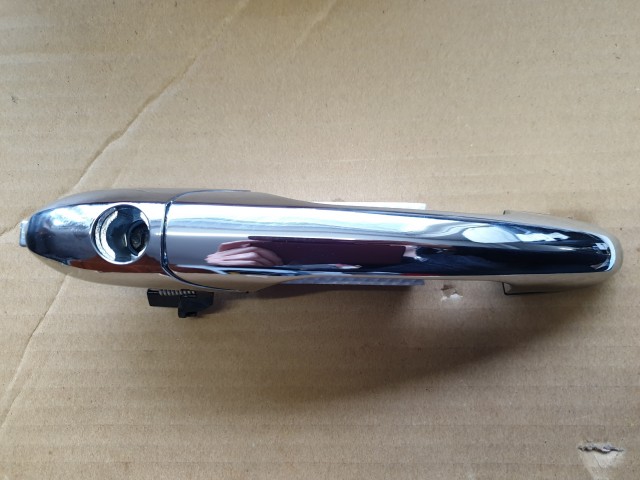 Fiat 500 utángyártott új bal első, külső kilincs króm színű 735451697