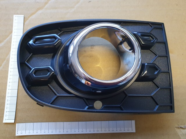 Fiat 500S 2015- gyári új bal oldali ködlámpa keret 735642245