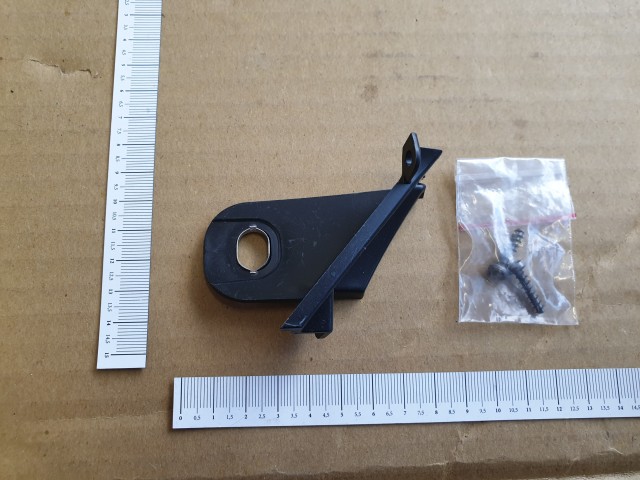 Fiat 500 2007-2015 gyári új, bal első fényszóró, felső fül javító 51816682