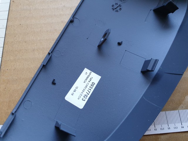 Opel Meriva A jobb oldali tükör burkolat 93177823