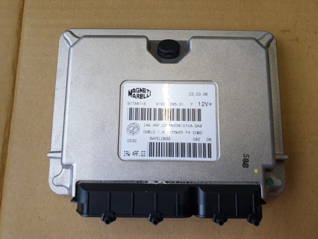Fiat Doblo II. 2005-2009 1,6 Bipower gyári új motorvezérlő 51786118