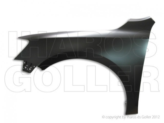 Volkswagen Jetta 2010-2017 utángyártott új bal első sárvédő, nem oldalindexes kivitel