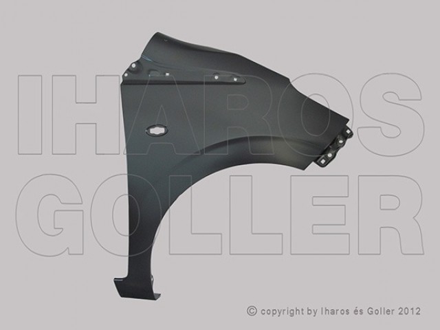 Peugeot 108 2014-2022 utángyártott új jobb első sárvédő, oldalindexes kivitel