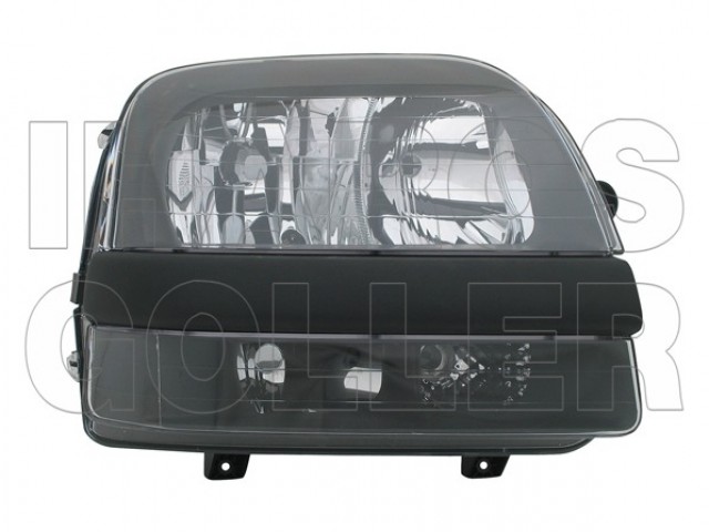 Fiat Doblo I. 2001.01.01-2005.09.30 utángyártott új jobb első fényszóró H1/H7 (motoros) TYC