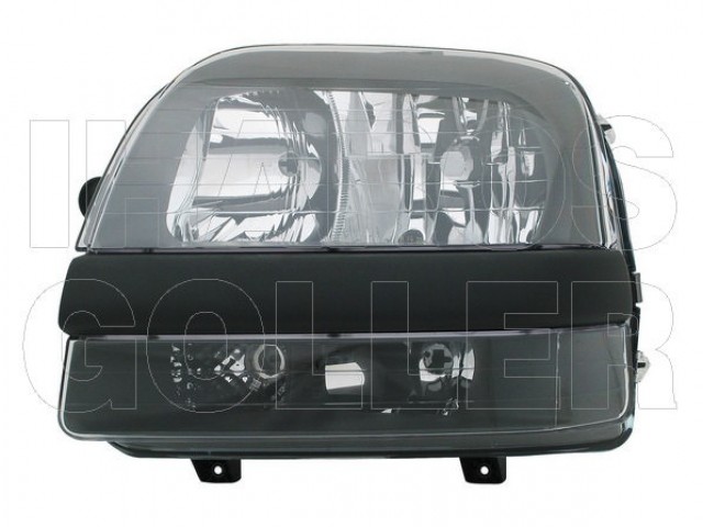 Fiat Doblo I. 2001.01.01-2005.09.30  utángyártott új bal első fényszóró 2H1/H7 (motoros) TYC