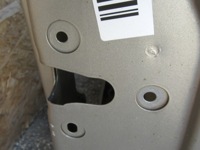 61879 Fiat Stilo 3 ajtós, ezüst színű jobb oldali ajtó