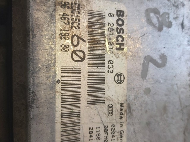 107771 Citroen C8 2.2 HDI Motorvezérlő  9646719280