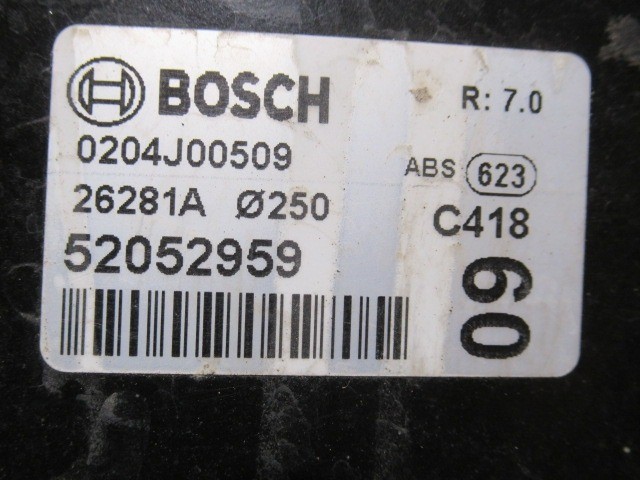 Fiat 500 L fékszervódob 52052959