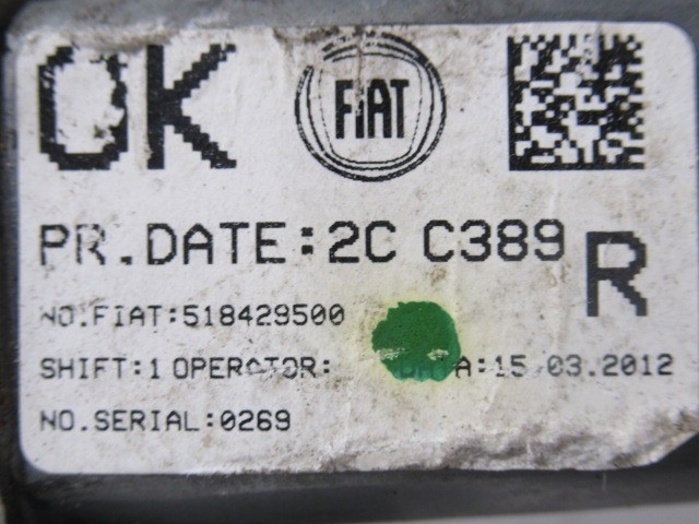 Fiat Panda III.  elektromos, jobb első ablakemelő 51842950