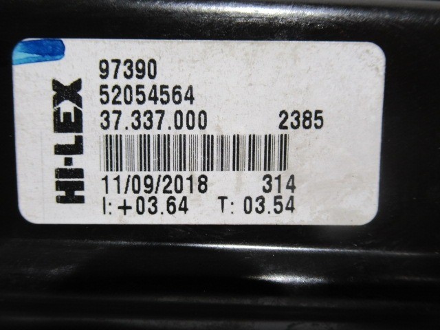 Fiat 500 L jobb első elektromos ablakemelő 