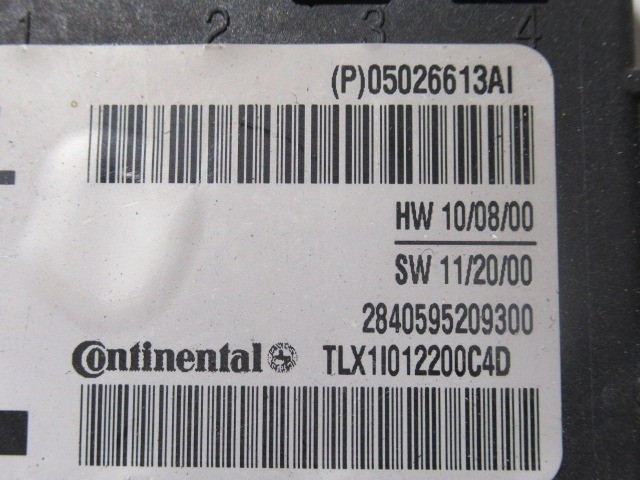 Lancia Thema bal első elektromos ablak vezérlő K05026613AI