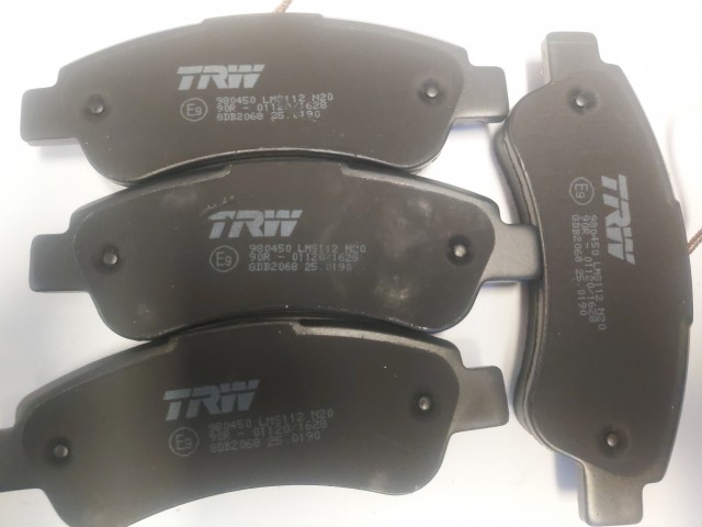 Fiat Ducatto gyári beszállítós új hátsó fékbetét szett 77366679