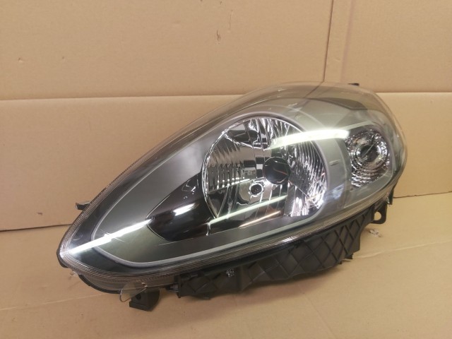 Fiat Punto Evo utángyártott új, antracit belsős, bal első fényszóró