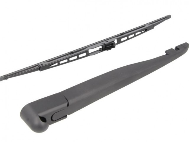 Peugeot Partner 1996-2008 utángyártott új hátsó ablaktörlő kar lapáttal 400 mm lapát hossz 