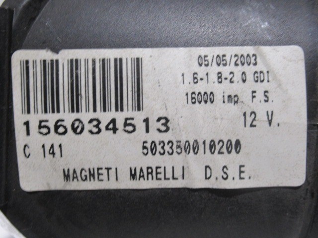 Alfa Romeo 156 benzines fordulatszámmérő 156034513