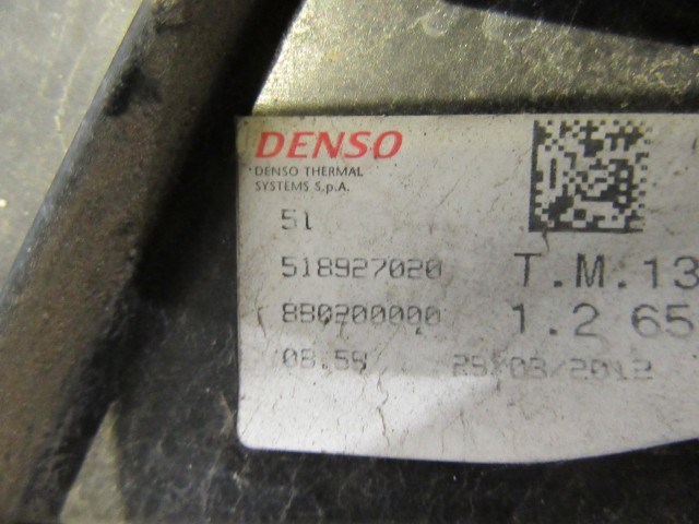 Fiat Panda III. benzines hűtőventilátor kerettel 