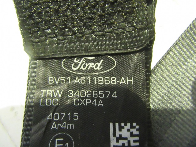 Ford Fiesta jobb hátsó biztonsági öv