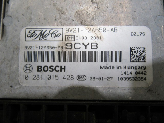 Ford Fiesta 1,6 Diesel motorvezérlő