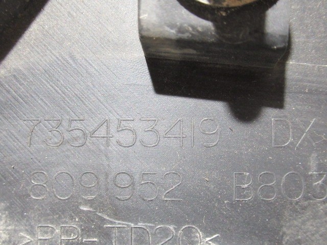 Lancia Delta jobb hátsó küszöb spojler rész