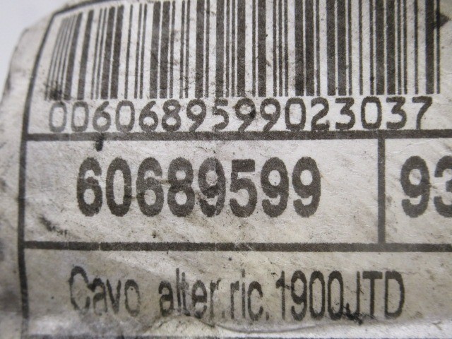 Alfa Romeo 159 pozitív kábel a generátor és az önindító között 