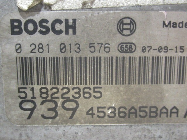 Alfa Romeo 159 1,9 Diesel motorvezérlő  51822365