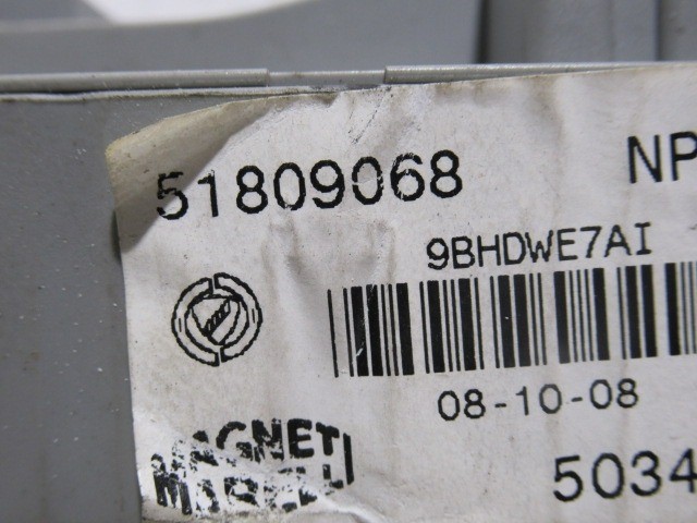 Lancia Delta belső biztosíték tábla 