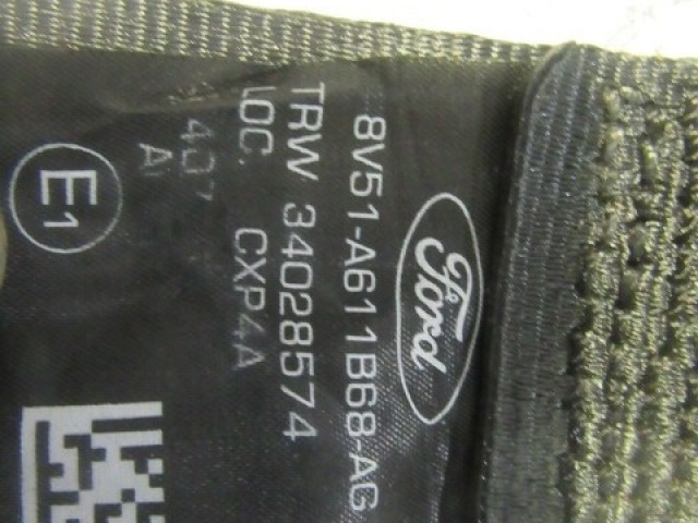 Ford Fiesta jobb hátsó biztonsági öv 