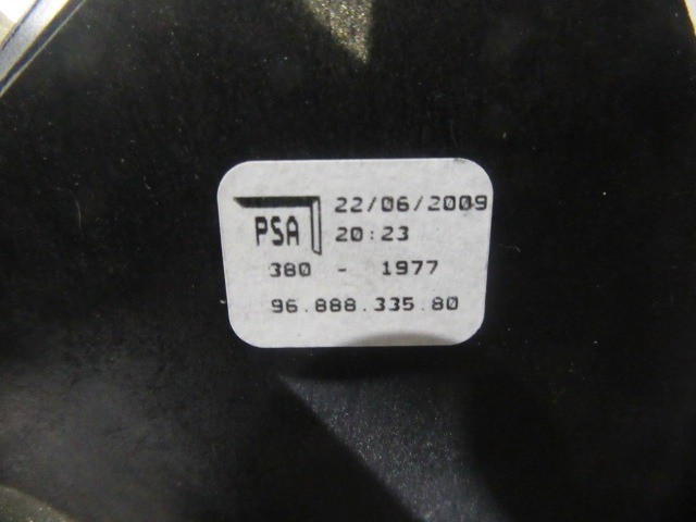 133121 Citroen C3 Picasso váltókulissza 9688833580