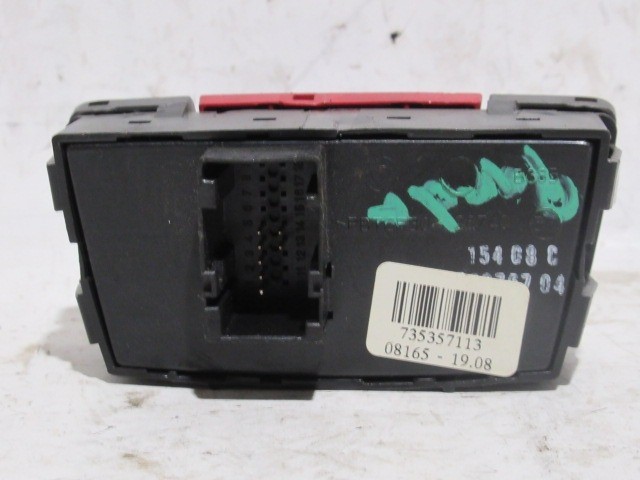 Fiat Panda II. 735357113 számú , hátsó ködlámpa kapcsoló