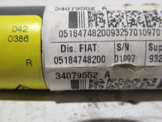 Lancia Delta 2008-2014 jobb első övfeszítő 51847482