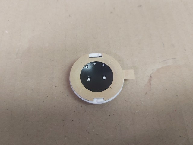 Fiat 500 Gyári új fehér színű váltógomb felragasztós része 55344048