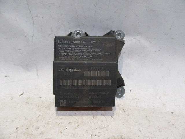 Fiat Bravo 2007-2014 légzsák indító elektronika 51877616