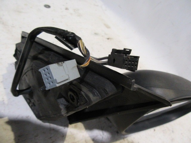 133825 Fiat Bravo 2007-2014 jobb oldali, 11 vezetékes, matt fekete visszapillantó tükör