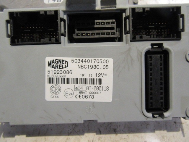 133887 Fiat Bravo 2007-2014 2,0 16v Mjet motorvezérlő szett 