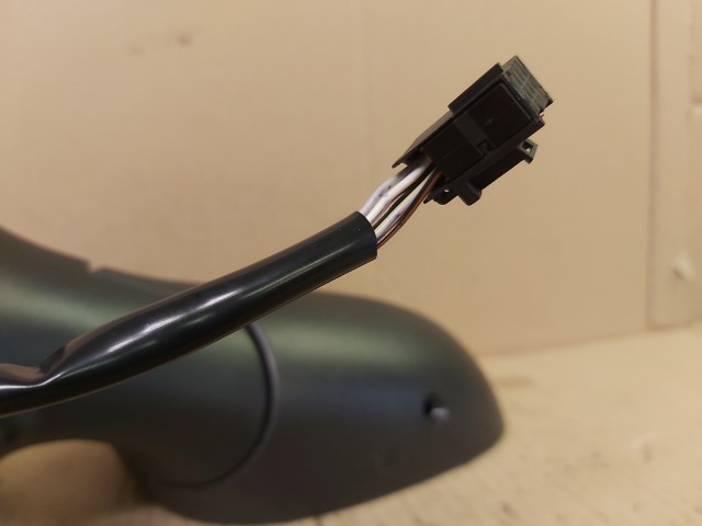 Fiat Croma Utángyártott új bal oldali 5 vezetékes visszapillantó tükör fényezhető borítással 735474628