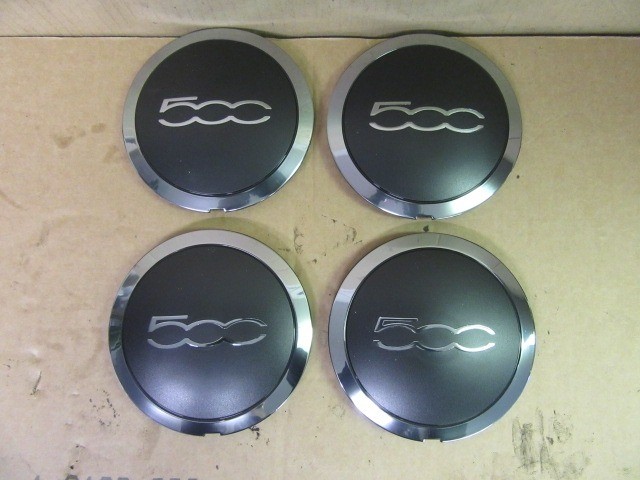 Fiat 500 gyári új alufelni közép készlet,  4db