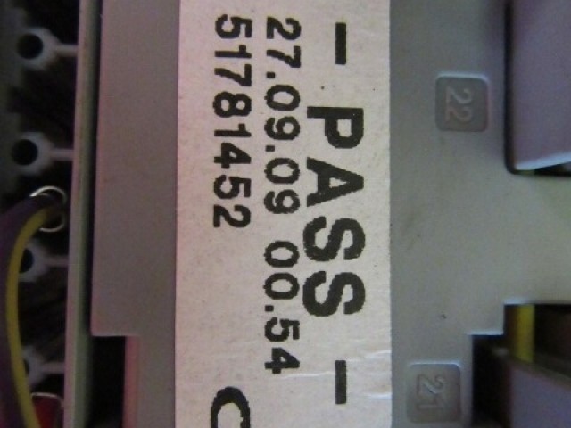 Fiat Fiorino  külső biztosíték tábla 51781452