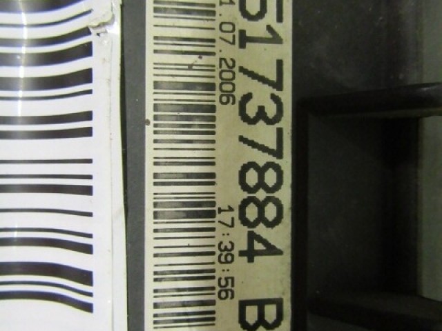 Fiat Grande Punto külső biztosíték tábla 51737884