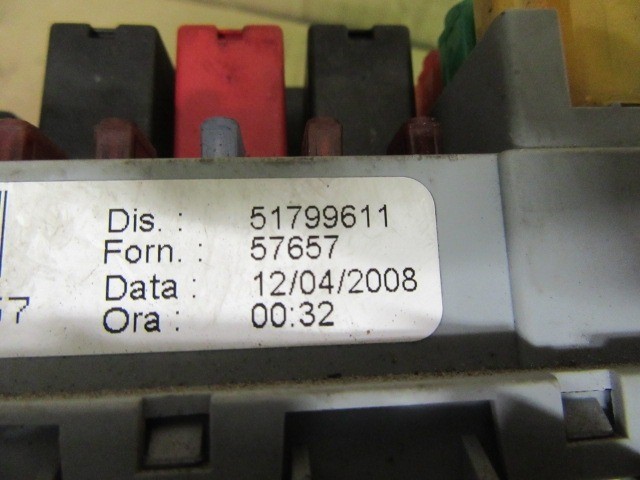 Lancia Musa, Fiat Idea külső biztosíték tábla 51799611