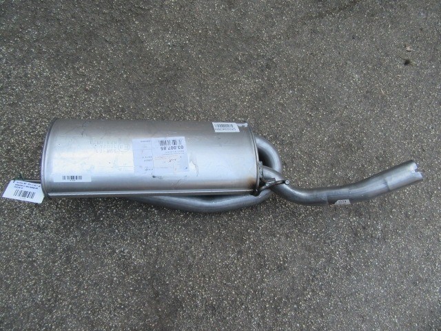 Fiat Bravo 2007-2014 utángyártott új hátsó kipufogó dob 1,4 16v T-Jet 120 Le