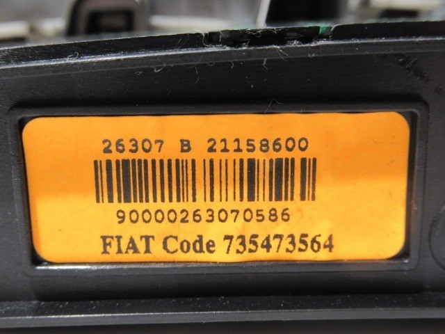 Lancia Delta fényszóró magasság állító kapcsoló 735473564