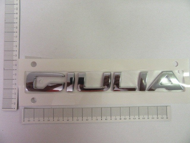 Alfa Romeo Giulia gyári új hátsó felirat  50533758