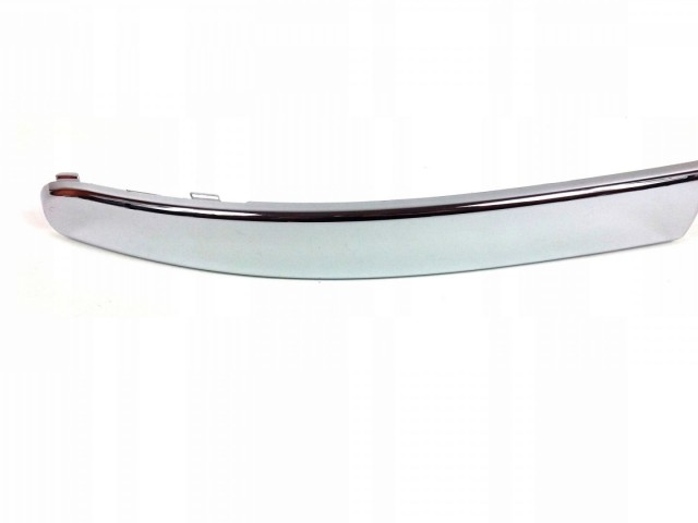 Fiat 500 2007-2015 utángyártott új, első lökhárító,  bal oldali  alsó króm díszléc 735455057