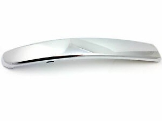 Fiat 500 2007-2015 utángyártott új, első lökhárító, jobb oldali alsó króm díszléc 735455056