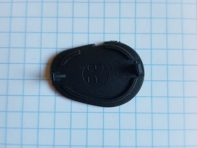 Alfa Romeo 159 gyári új bal hátsó belső kilincs, csavar takaró kupak barna színű