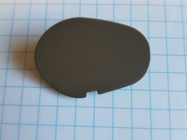 Alfa Romeo 159  gyári új jobb hátsó belső kilincs, csavar takaró kupak barna színű 