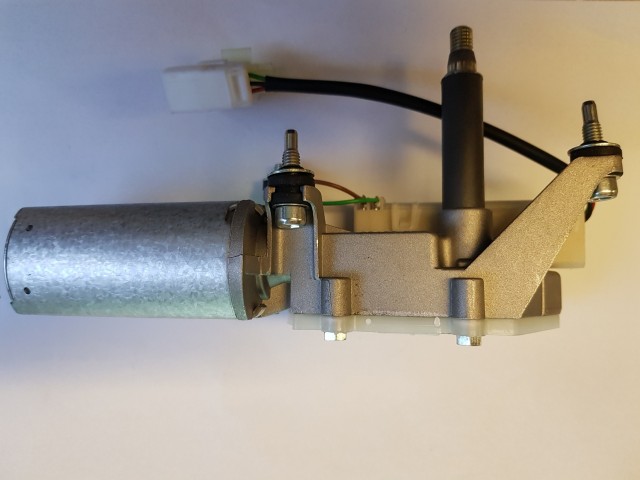 Fiat Doblo I.-II. gyári beszállítós új hátsó ablaktörlő motor, felnyíló csomagtérajtóhoz 