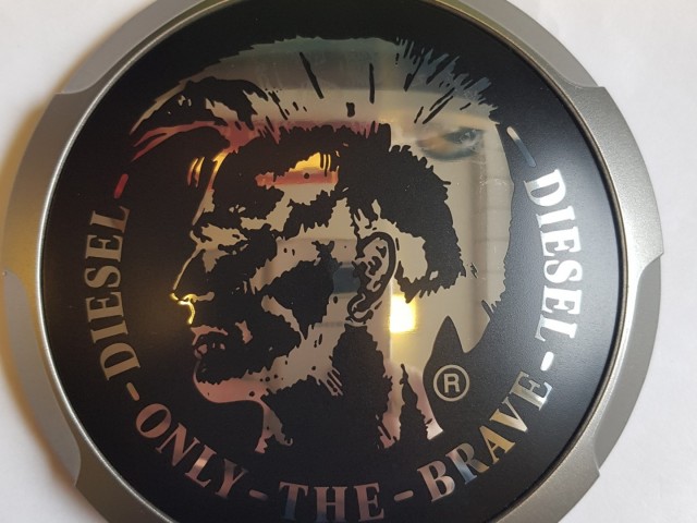 Fiat 500 gyári új Diesel dizájnos alufelni közép kupak 51834627