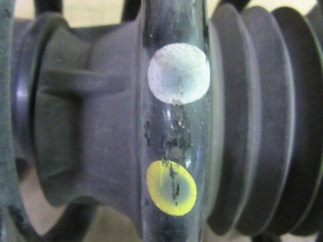 Alfa Romeo 159 első lengéscsillapító, fehér, citrom színjelölésű rugóval