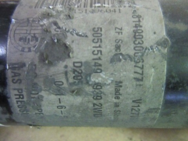 Alfa Romeo 159 első lengéscsillapító, fehér, citrom színjelölésű rugóval